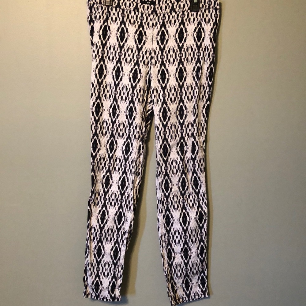 H &M printed pants size 10